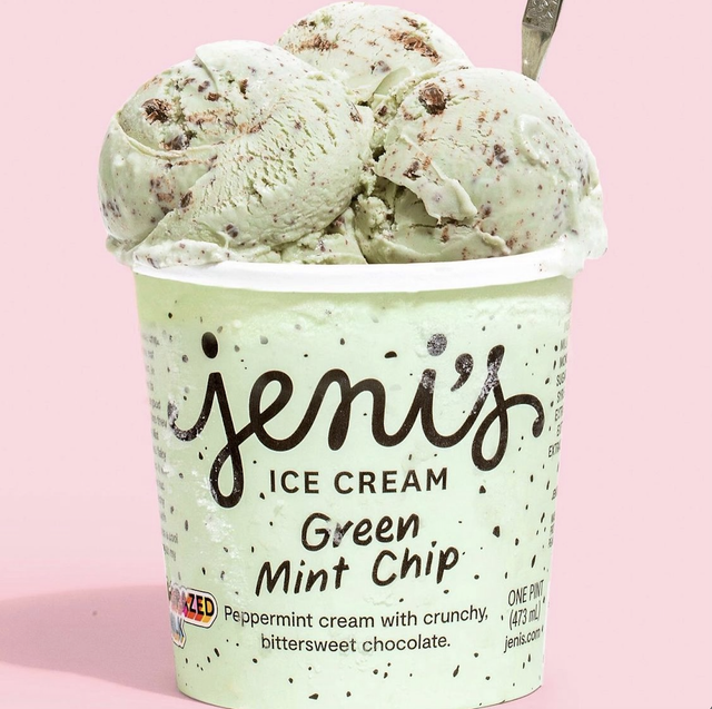Jeni's Ice Cream Green Mint Chip, pint | Swamp Rabbit Cafe and Grocery