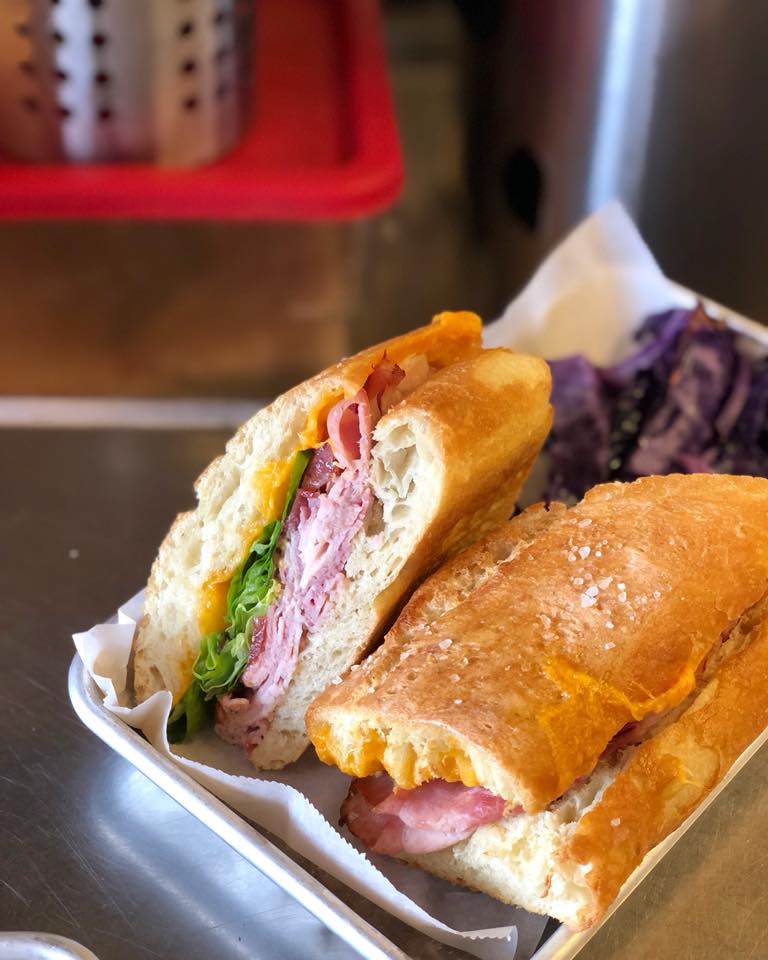 Ham And Cheese Sandwich | Swamp Rabbit Cafe and Grocery